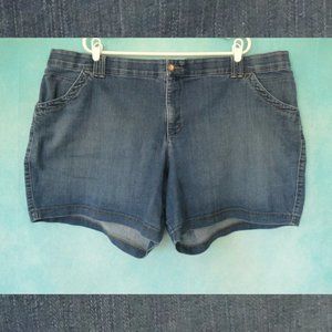 Lee Comfort Denim Shorts Plus Size